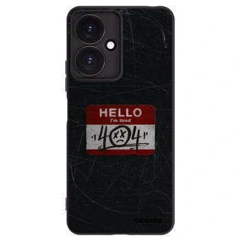 Picasee Xiaomi Redmi 13C 5G Hülle - Schwarzes Silikon - HELLO 404