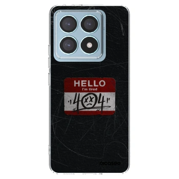 Picasee Xiaomi 14T Pro Hülle - Transparentes Silikon - HELLO 404