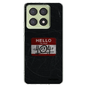 Picasee Xiaomi 14T Hülle - Transparentes Silikon - HELLO 404