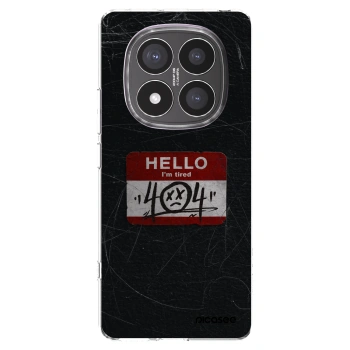 Picasee Xiaomi Redmi Note 14 Pro+ 5G Hülle - Transparentes Silikon - HELLO 404