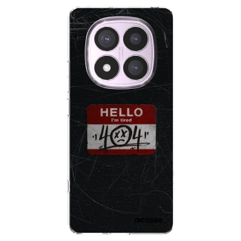 Picasee Xiaomi Redmi Note 14 Pro 5G Hülle - Transparentes Silikon - HELLO 404