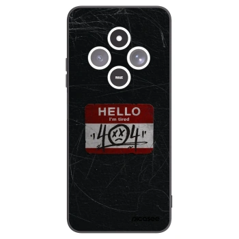 Picasee Xiaomi Redmi 14C Hülle - Schwarzes Silikon - HELLO 404