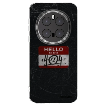 Picasee Honor Magic7 Pro 5G Hülle - Transparentes Silikon - HELLO 404