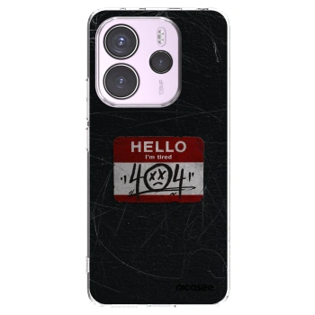 Picasee Xiaomi Redmi Note 14 4G Hülle - Transparentes Silikon - HELLO 404