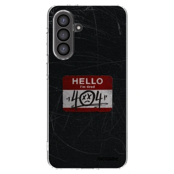 Picasee Samsung Galaxy A36 5G Hülle - Transparentes Silikon - HELLO 404
