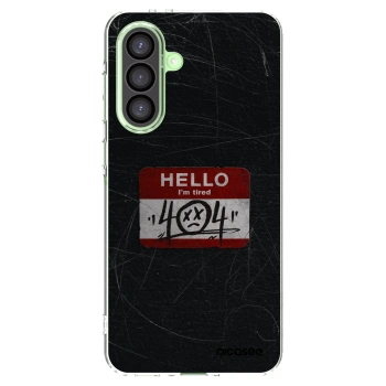 Picasee Samsung Galaxy A26 5G A266B Hülle - Transparentes Silikon - HELLO 404