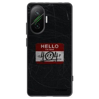 Picasee Xiaomi Poco F7 5G Hülle - Schwarzes Silikon - HELLO 404