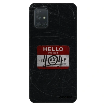 Hülle für Samsung Galaxy A71 A715F - HELLO 404