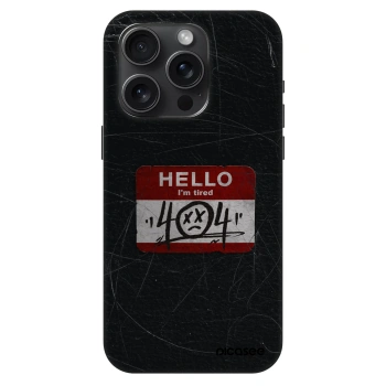 Hülle für Apple iPhone 15 Pro - HELLO 404