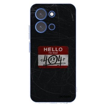 Picasee Xiaomi Redmi 15C 4G Hülle - Transparentes Silikon - HELLO 404
