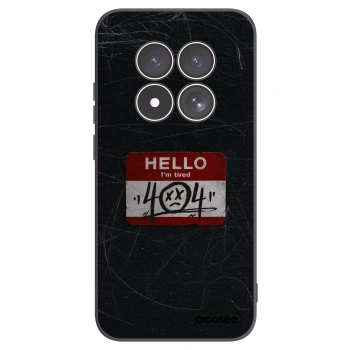 Picasee Xiaomi Redmi Note 15 Pro 4G Hülle - Schwarzes Silikon - HELLO 404