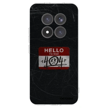 Picasee Xiaomi Redmi Note 15 Pro+ Hülle - Transparentes Silikon - HELLO 404