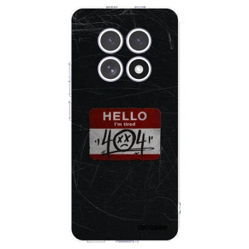 Picasee Xiaomi Redmi Note 15 Hülle - Transparentes Silikon - HELLO 404