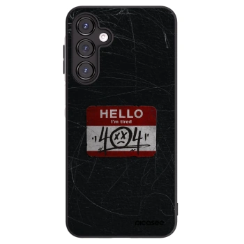 Picasee Samsung Galaxy A16 4G Hülle - Schwarzes Silikon - HELLO 404
