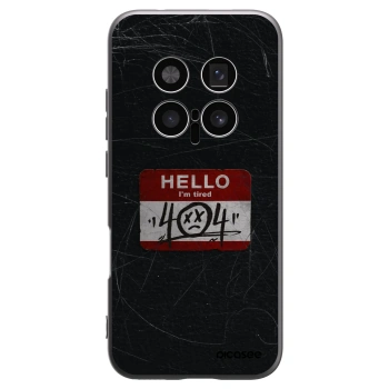 Picasee Honor Magic8 Pro 5G Hülle - Schwarzes Silikon - HELLO 404