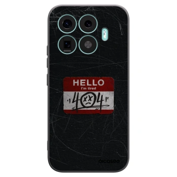 Picasee Xiaomi 17T Hülle - Schwarzes Silikon - HELLO 404