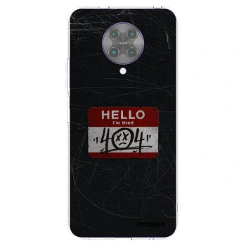 Picasee Xiaomi Poco F2 Pro Hülle - Transparentes Silikon - HELLO 404