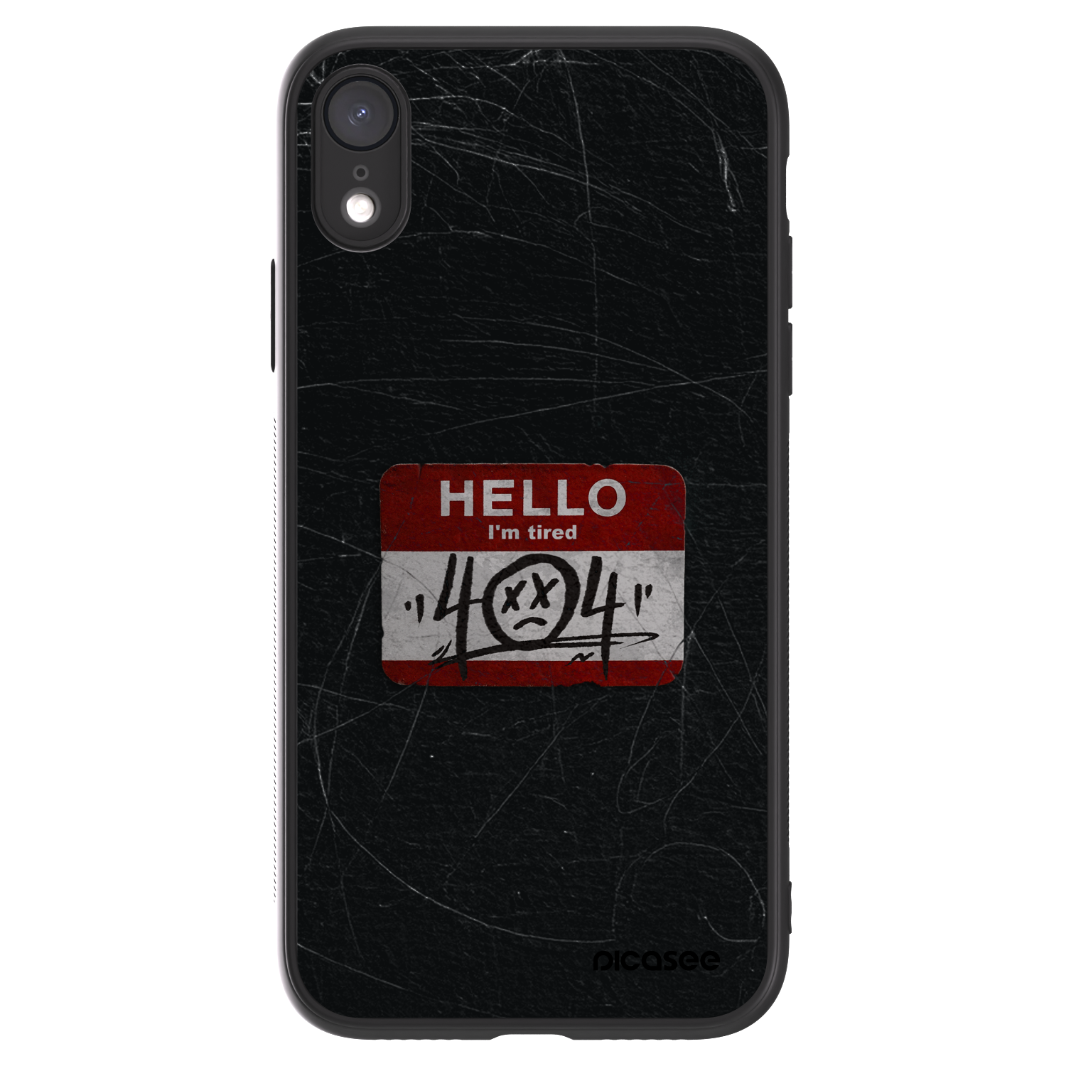 Picasee ULTIMATE CASE für Apple iPhone XR - HELLO 404