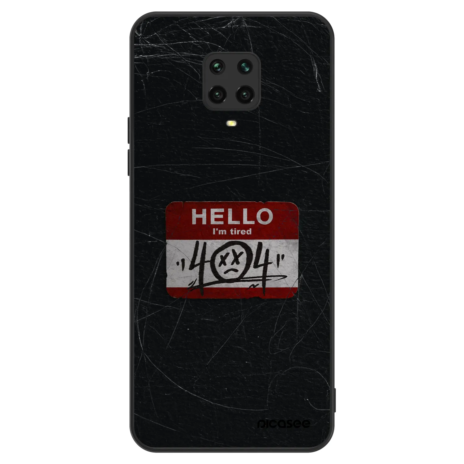 Picasee ULTIMATE CASE für Xiaomi Redmi Note 9 Pro - HELLO 404