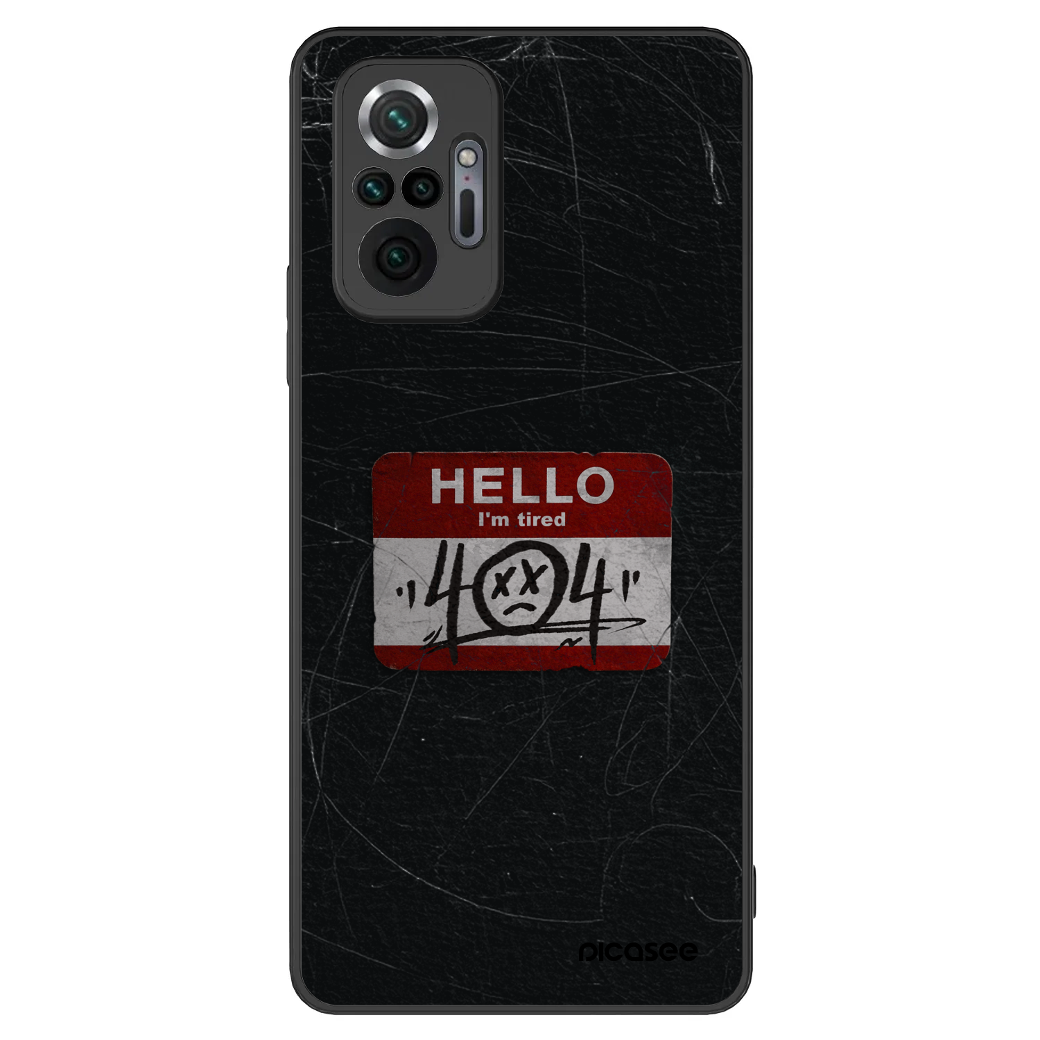 Picasee ULTIMATE CASE für Xiaomi Redmi Note 10 Pro - HELLO 404