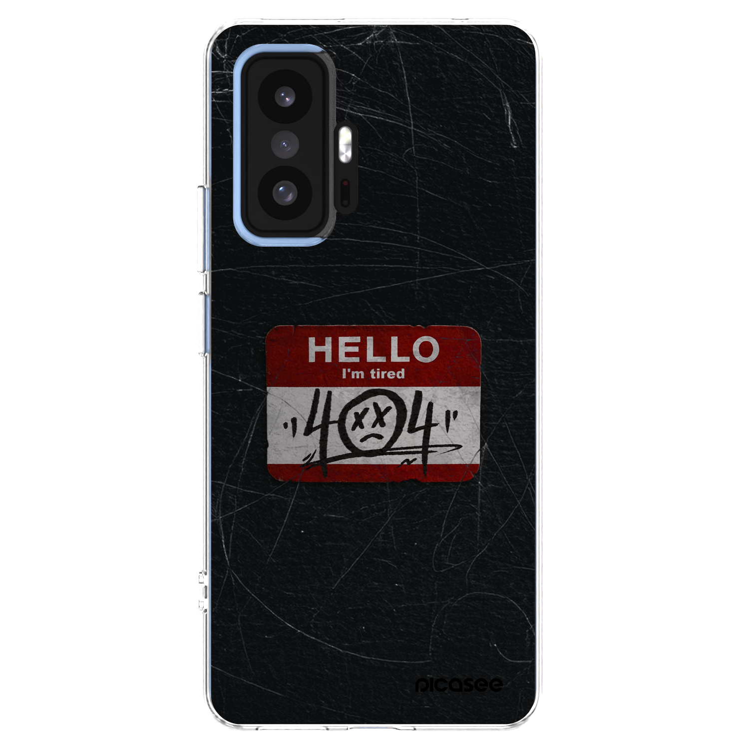 Picasee Xiaomi 11T Pro Hülle - Transparentes Silikon - HELLO 404