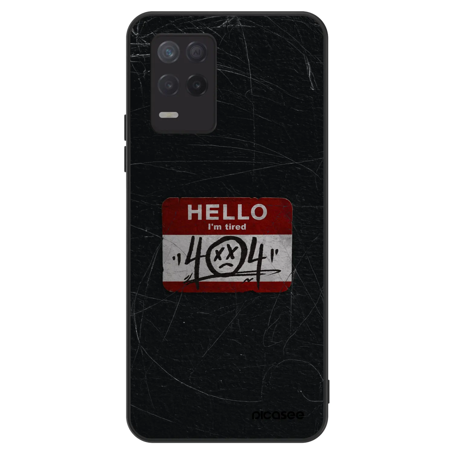 Picasee ULTIMATE CASE für Realme 8 5G - HELLO 404