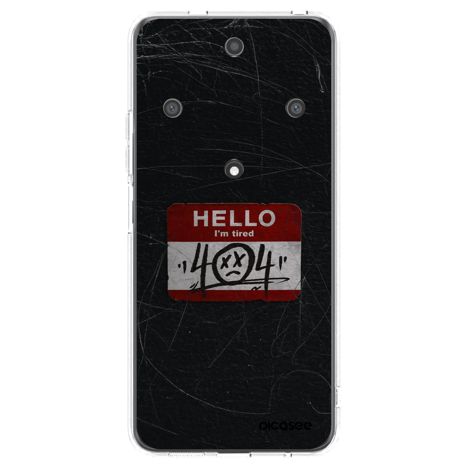 Picasee Honor Magic5 Lite 5G Hülle - Transparentes Silikon - HELLO 404