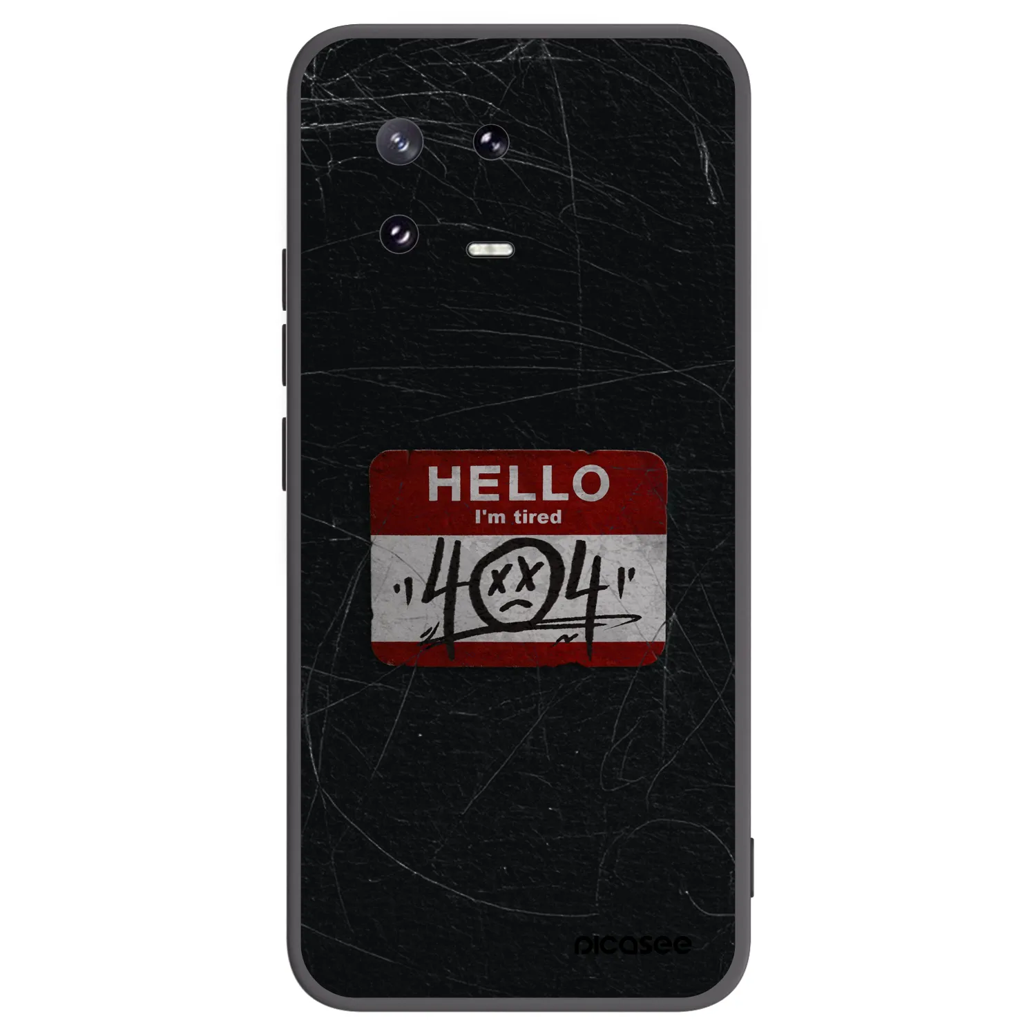 Picasee Xiaomi 13 Pro Hülle - Schwarzes Silikon - HELLO 404