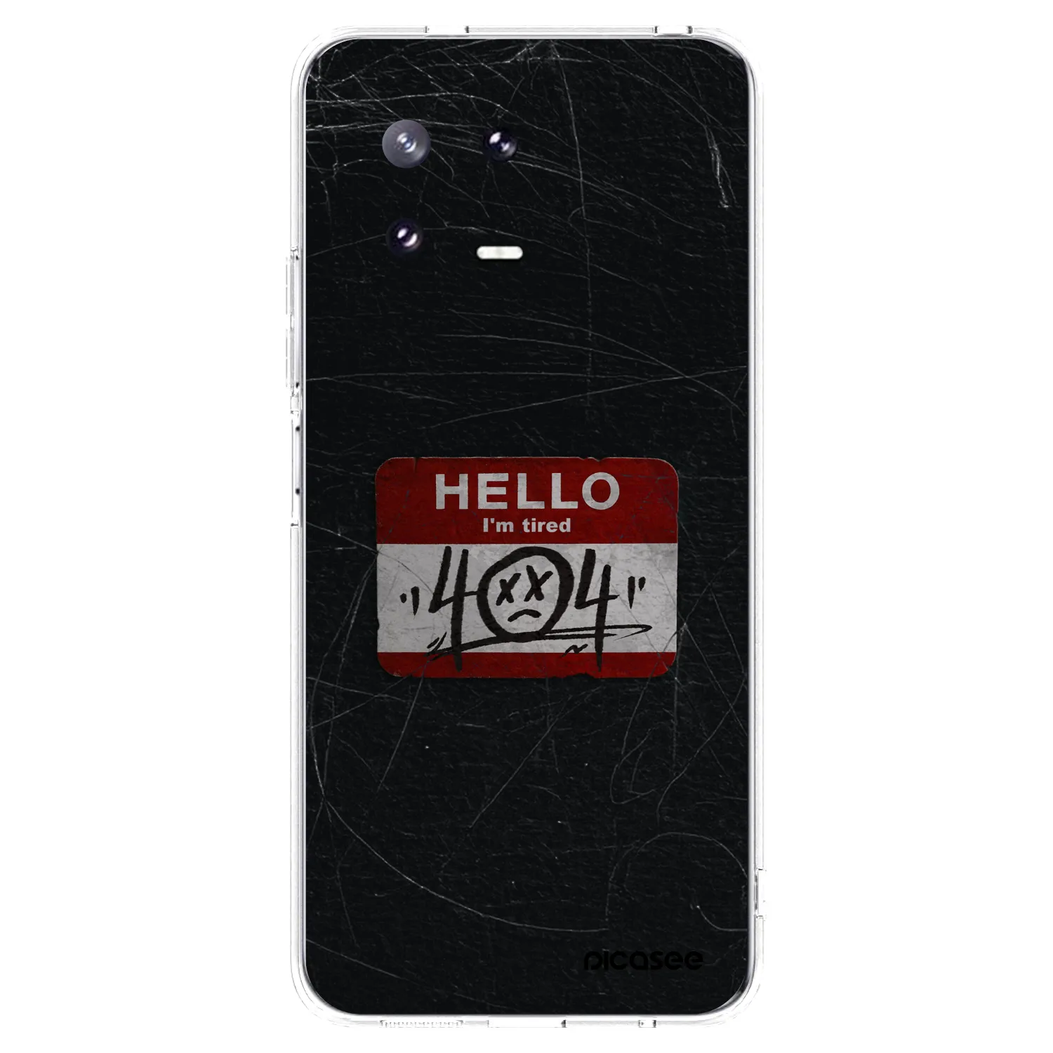 Picasee Xiaomi 13 Pro Hülle - Transparentes Silikon - HELLO 404