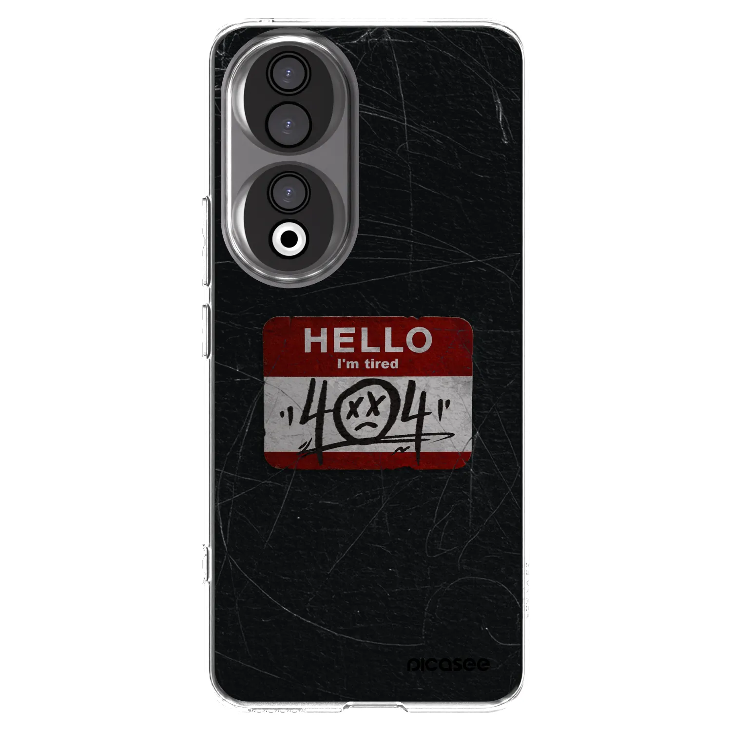 Picasee Honor 90 5G Hülle - Transparentes Silikon - HELLO 404