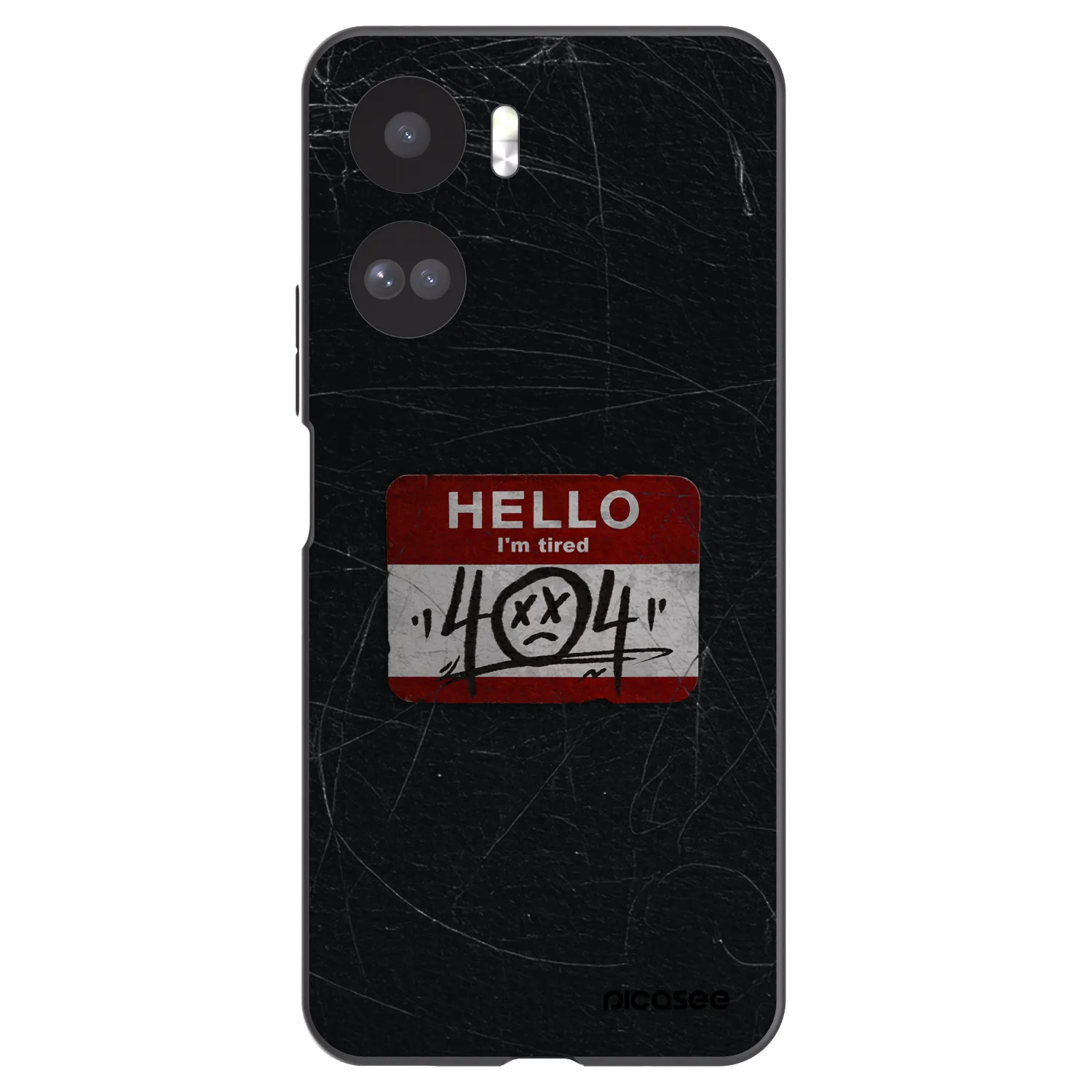 Picasee Honor 90 Lite 5G Hülle - Schwarzes Silikon - HELLO 404