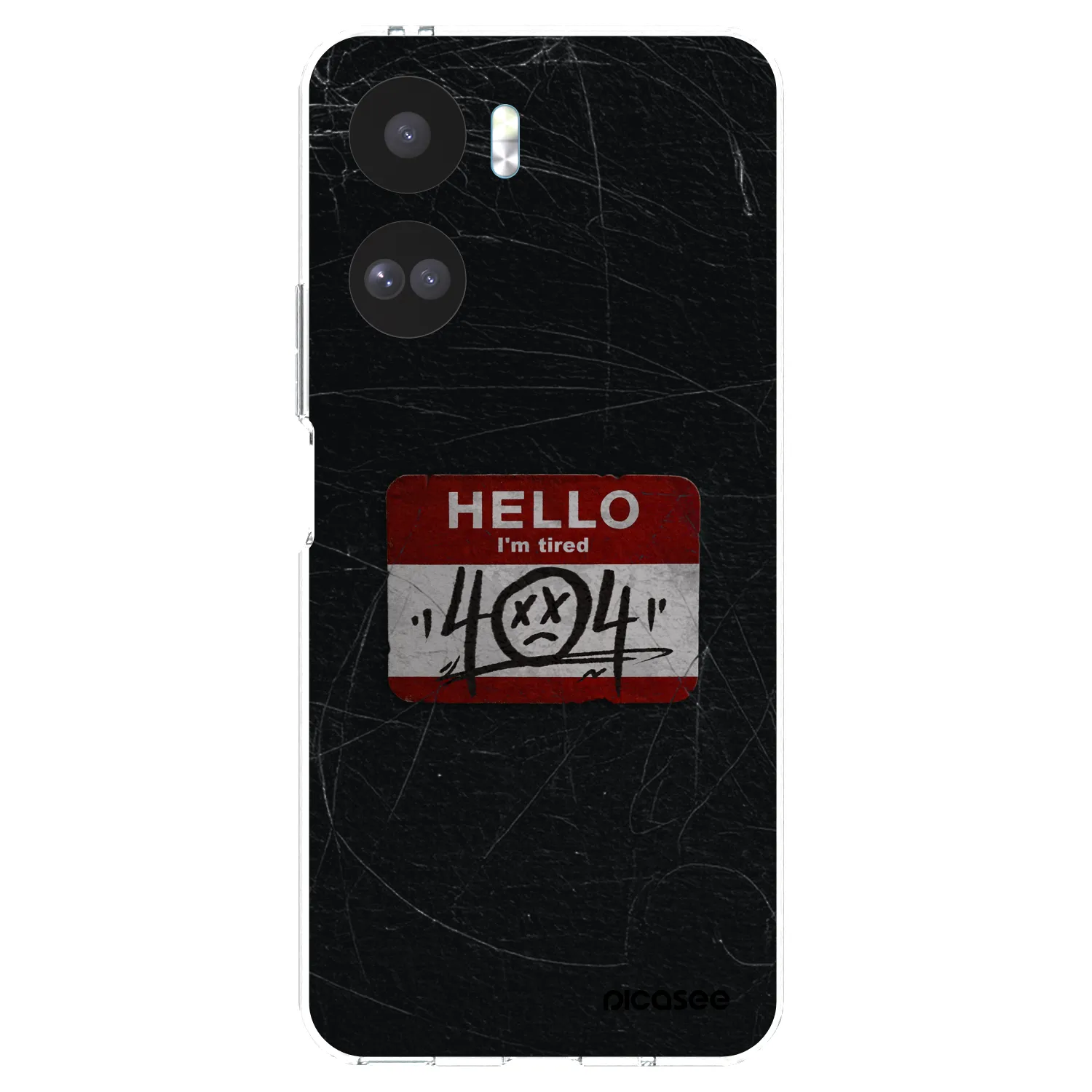 Picasee Honor 90 Lite 5G Hülle - Transparentes Silikon - HELLO 404