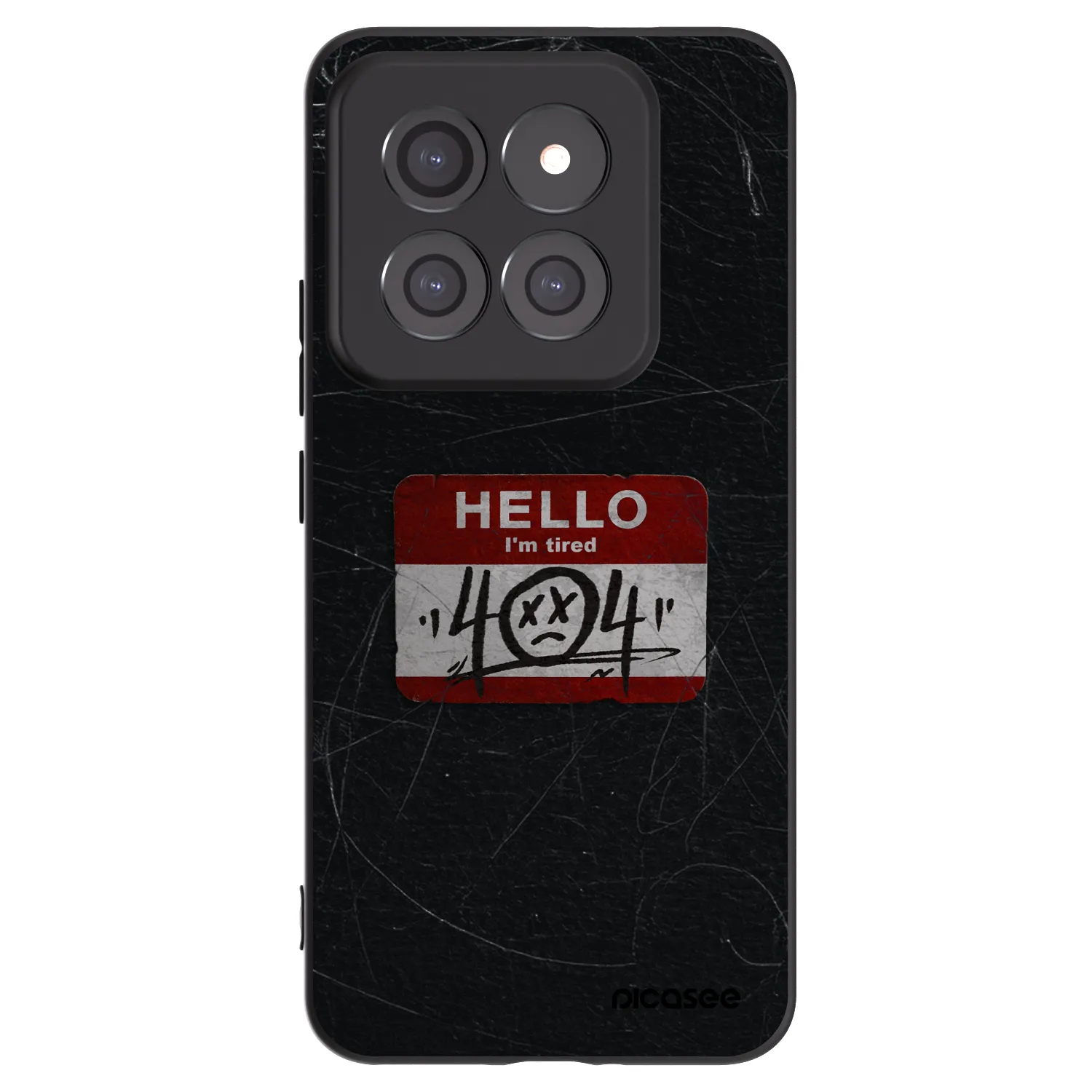 Picasee Xiaomi 14 Pro Hülle - Schwarzes Silikon - HELLO 404