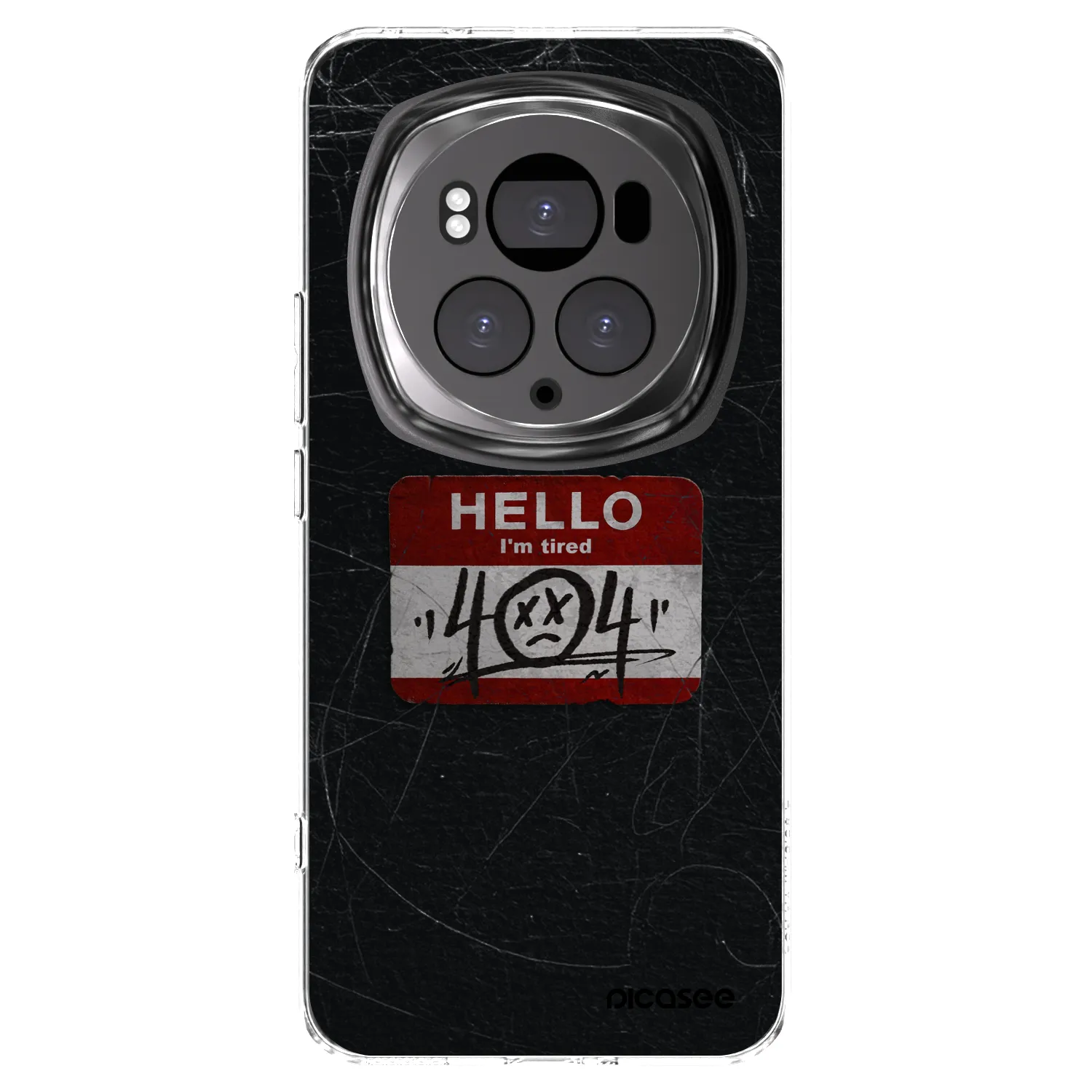 Picasee Honor Magic6 Pro Hülle - Transparentes Silikon - HELLO 404