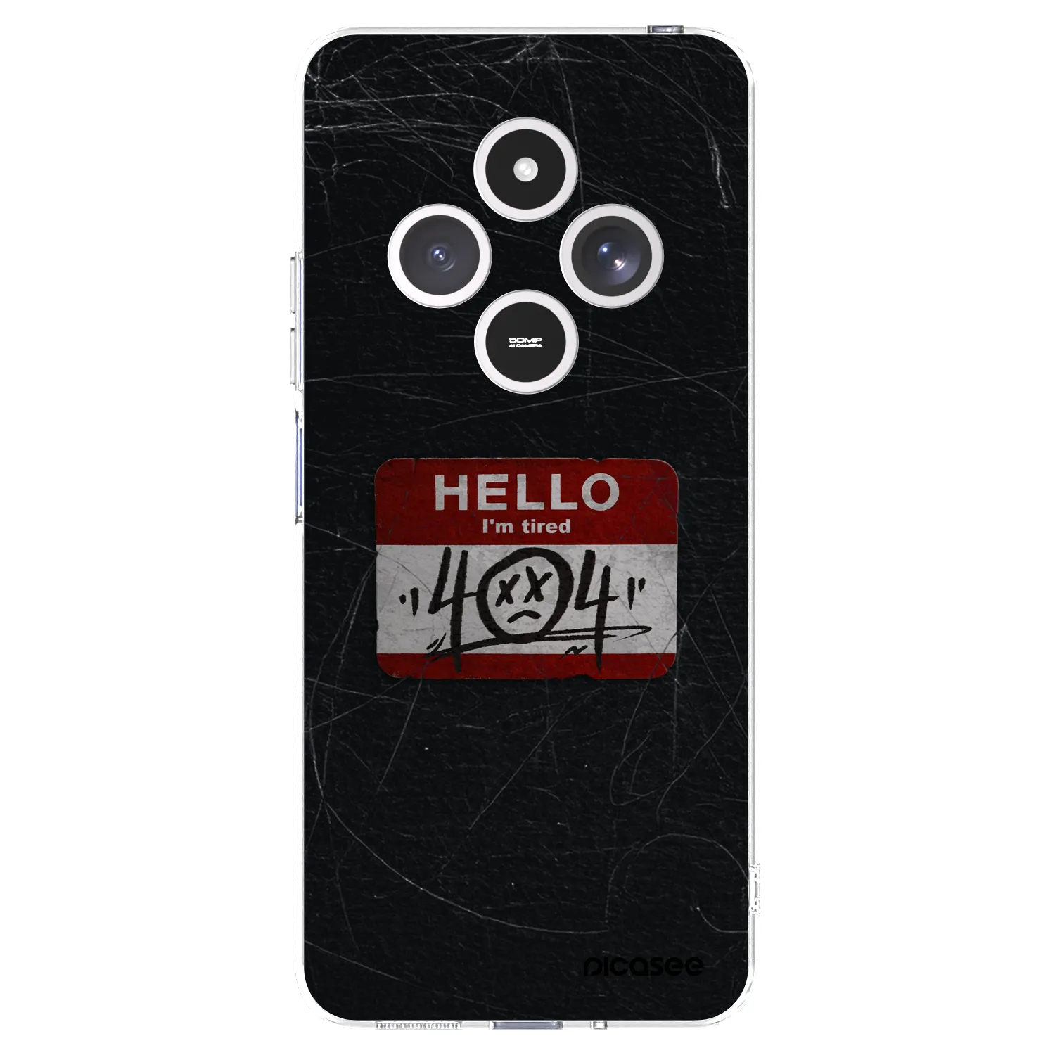 Picasee Xiaomi Redmi 14C Hülle - Transparentes Silikon - HELLO 404