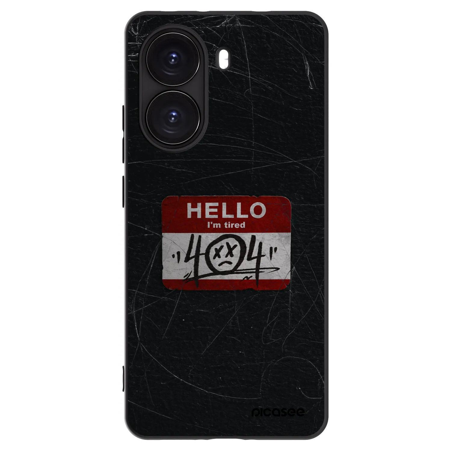 Picasee Xiaomi Poco X7 Pro 5G Hülle - Schwarzes Silikon - HELLO 404