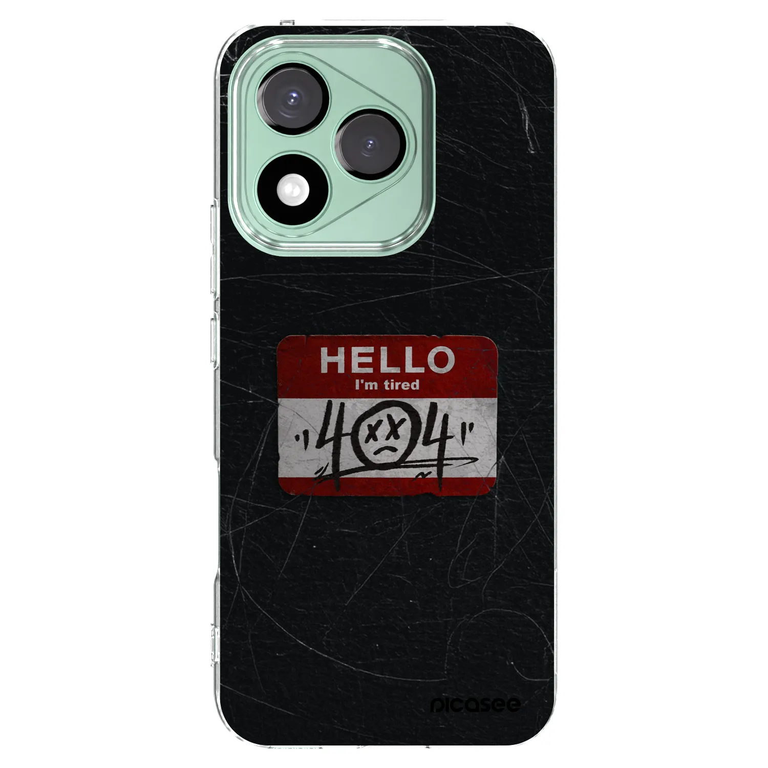 Picasee Honor 400 Lite 5G Hülle - Transparentes Silikon - HELLO 404