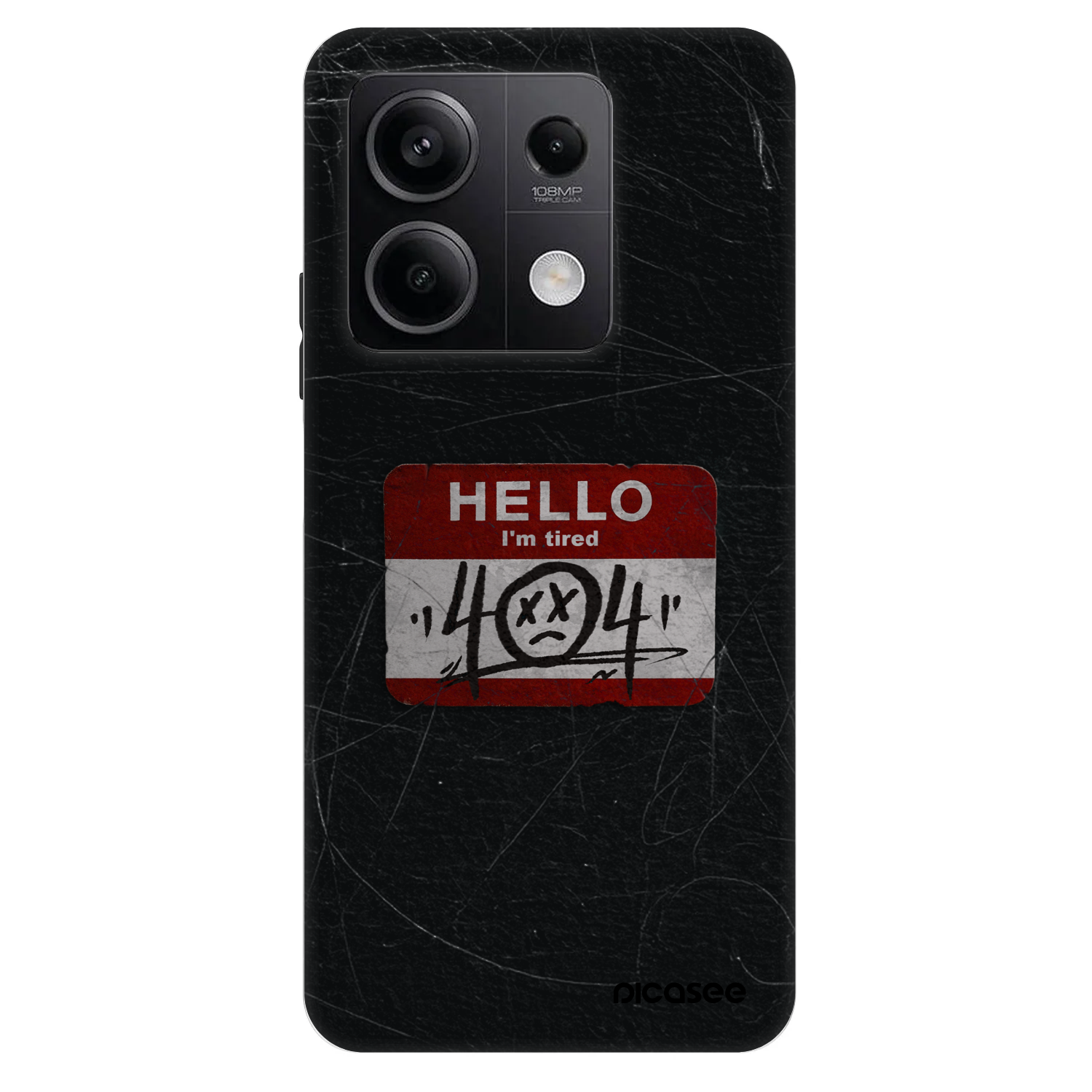 Picasee Fashion Case für Xiaomi Redmi Note 13 5G - HELLO 404