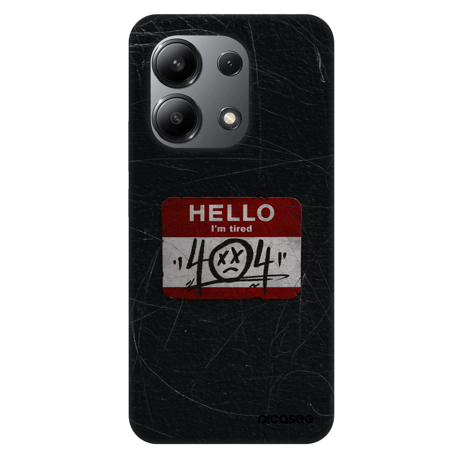 Picasee Fashion Case für Xiaomi Redmi Note 13 4G - HELLO 404