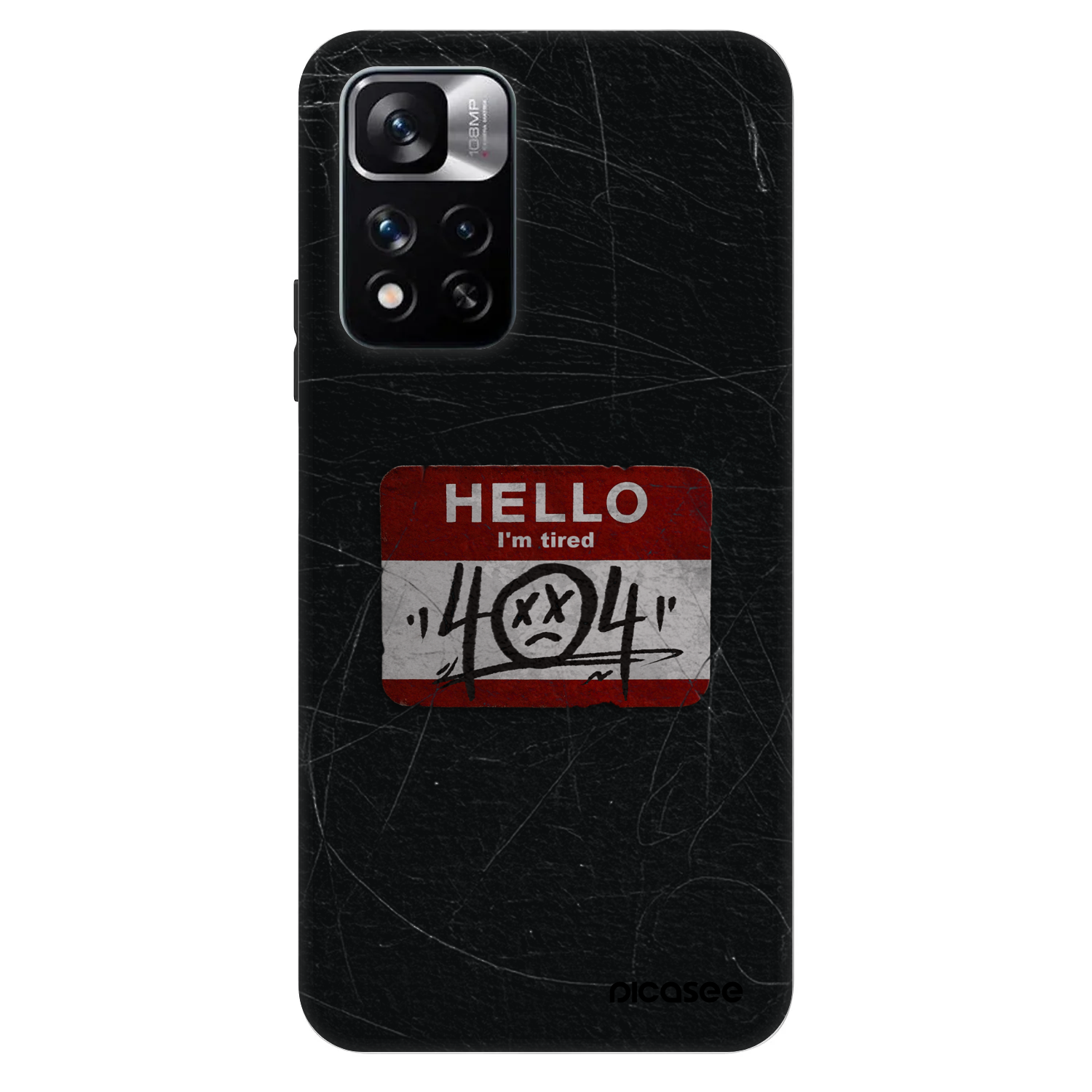 Picasee Fashion Case für Xiaomi Redmi Note 11 Pro 5G - HELLO 404