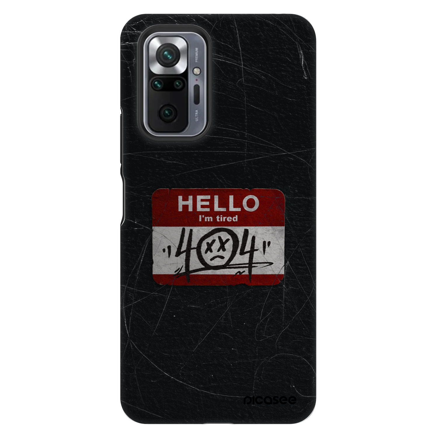 Picasee Fashion Case für Xiaomi Redmi Note 10 Pro - HELLO 404