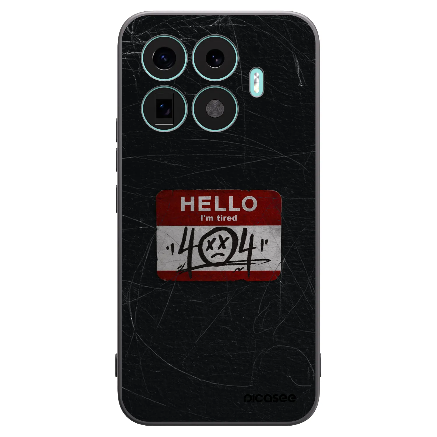 Picasee Xiaomi 17T Pro Hülle - Schwarzes Silikon - HELLO 404