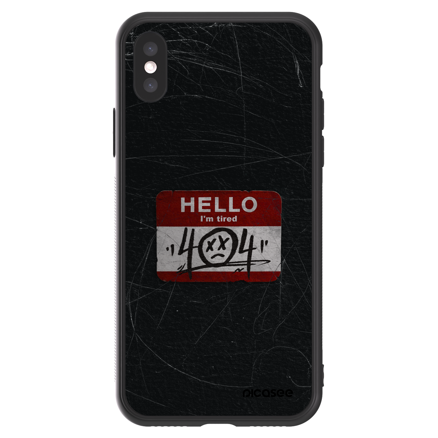 Picasee ULTIMATE CASE für Apple iPhone X/XS - HELLO 404