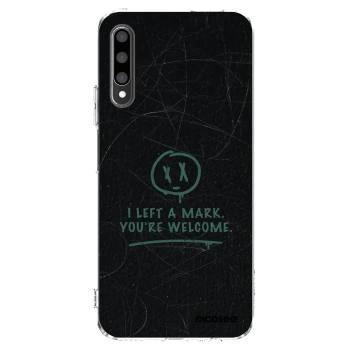 Picasee Honor 9X Pro Hülle - Transparentes Silikon - LEFT A MARK