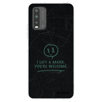 Picasee Xiaomi Redmi 9T Hülle - Schwarzes Silikon - LEFT A MARK