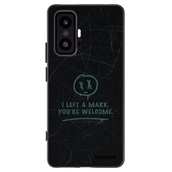 Picasee Xiaomi 11T Hülle - Schwarzes Silikon - LEFT A MARK