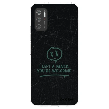 Picasee Xiaomi Poco M3 Pro 5G Hülle - Transparentes Silikon - LEFT A MARK