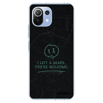 Picasee Xiaomi 11 Lite 5G NE Hülle - Transparentes Silikon - LEFT A MARK