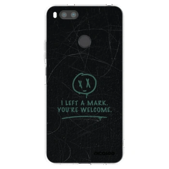 Picasee Xiaomi Redmi A1 Hülle - Transparentes Silikon - LEFT A MARK