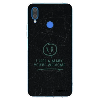 Picasee Huawei Nova 3 Hülle - Transparentes Silikon - LEFT A MARK